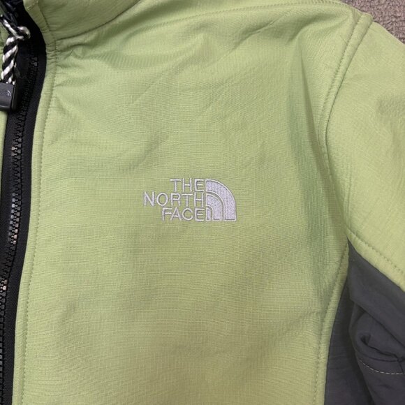North Face Jacket Medium Green Fleece Lined Summit Series Lightweight Outerwear - Picture 9 of 13